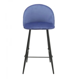 mobiliario-contract-taburete magda metal tapizado velvet azul 4 4